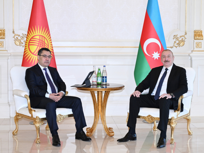 Presidents of Azerbaijan and Kyrgyzstan hold meeting in limited format