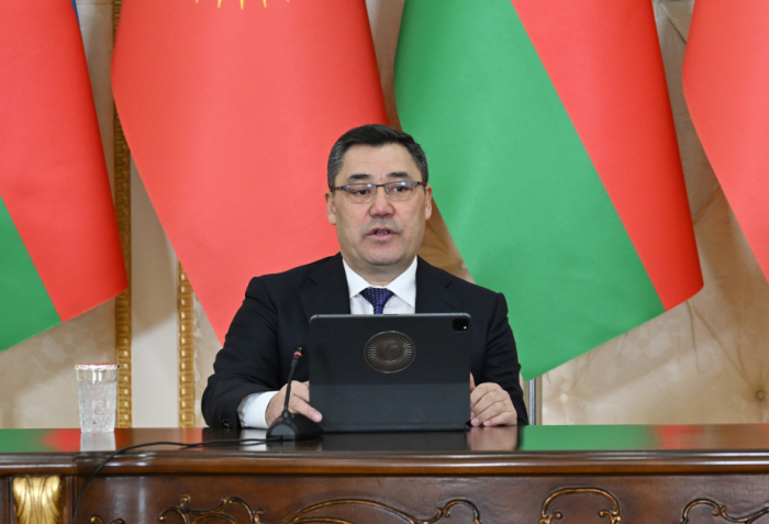  Kyrgyz leader highlights construction of secondary school in Azerbaijan