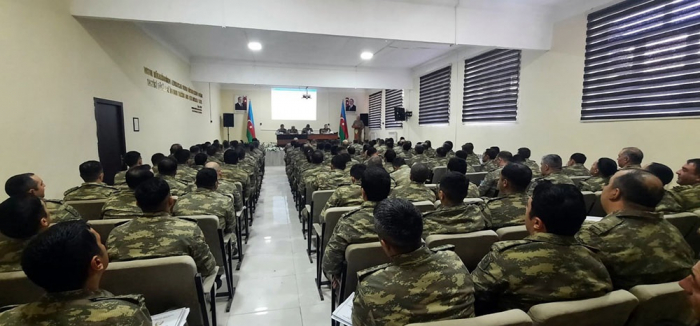 Military units in Azerbaijan hold final meetings on results of Q1 2024