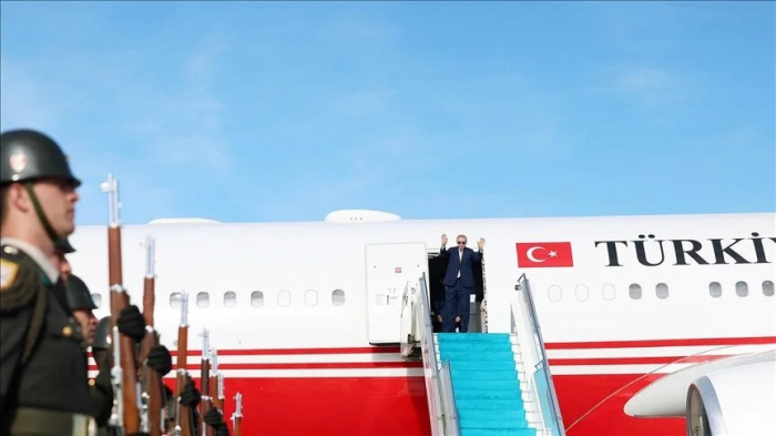 Turkish President Erdogan leaves for Iraq