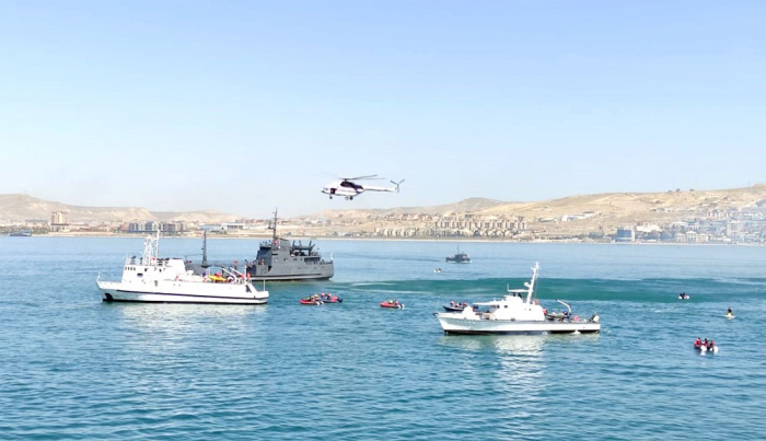 Azerbaijani Naval Forces, MES hold Wave-2024 joint tactical exercise