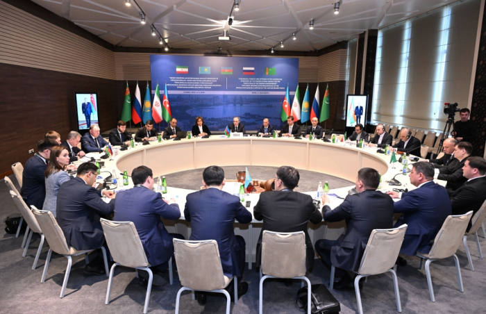 Bakú acoge la reunión a cinco bandas de los representantes de las Fiscalías Generales de los Estados litorales del Caspio