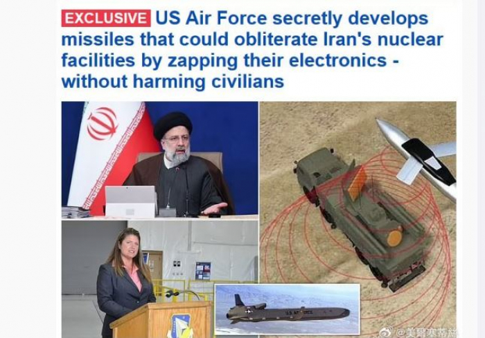 İranın nüvə obyektlərinə qarşı qeyri-adi raketlər işə salınacaq   - "Daily Mail"   