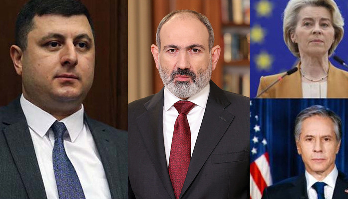 Erməni deputat İrəvan-Aİ-ABŞ görüşünü    "bataqlığa sürüklənmək" adlandırdı   