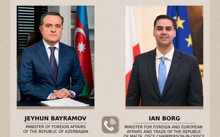 Djeyhoun Baïramov discute du processus de normalisation azerbaïdjano-arménien avec le président en exercice de l