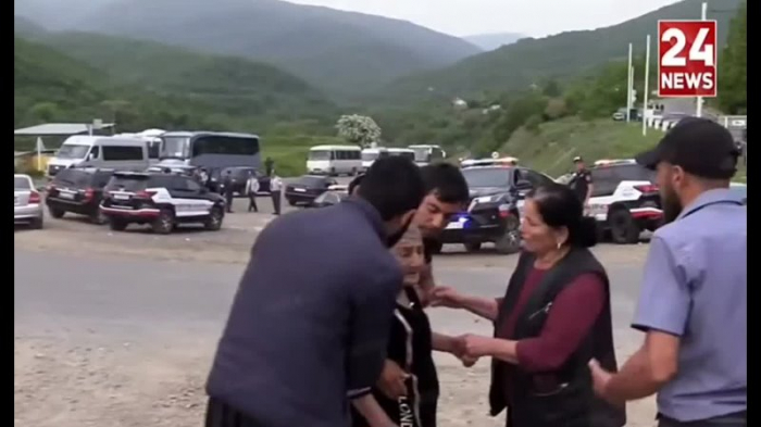    96 yaşlı erməni aksiyada döyüldü    - VİDEO      