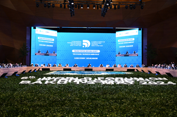  Se celebró la ceremonia de clausura del VI Foro Mundial del Diálogo 