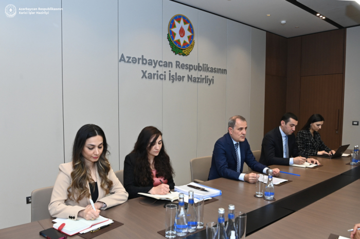 FM Bayramov meets with Special Adviser to UN Secretary-General on Climate Action and Just Transition