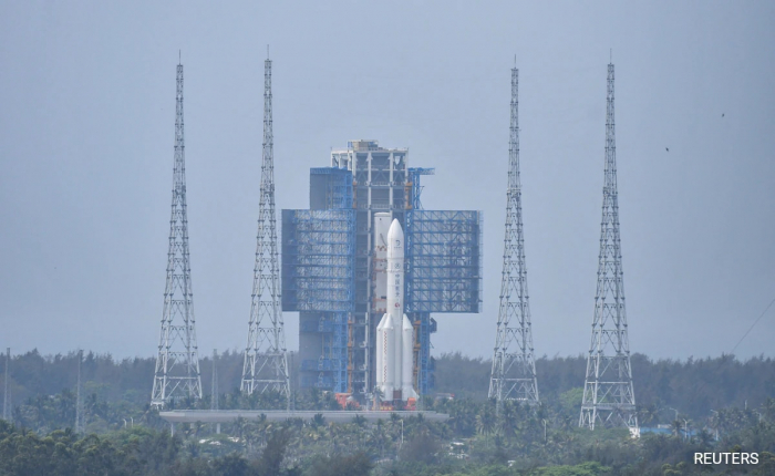 China rocket blasts off for far side of Moon