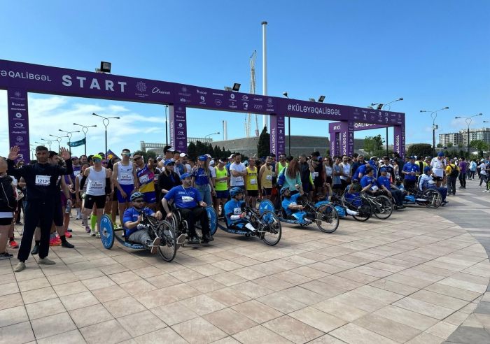   Der von der Heydar Aliyev-Stiftung initiierte Baku Marathon 2024 hat begonnen  