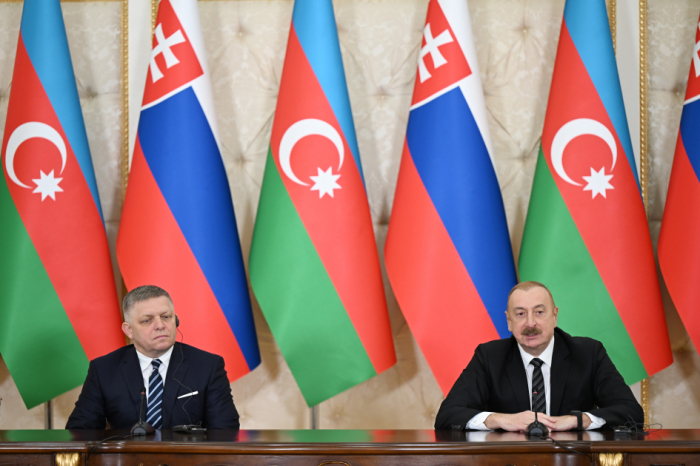 Ilham Aliyev et Robert Fico ont fait des déclarations à la presse