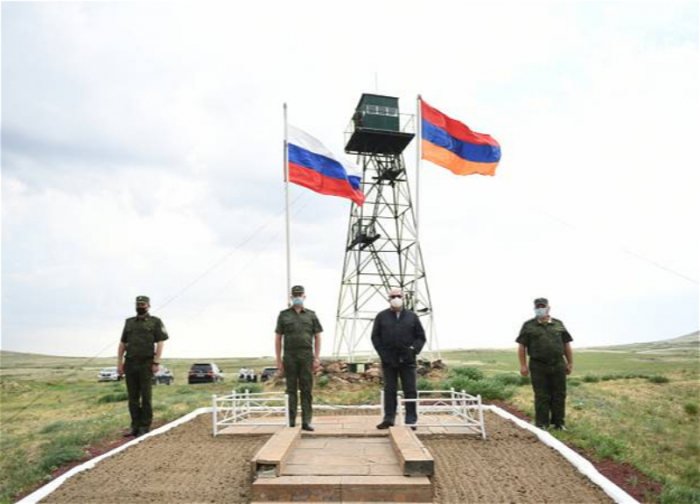   Russische Grenzschutzbeamte ziehen sich von Posten in Zangezur zurück  