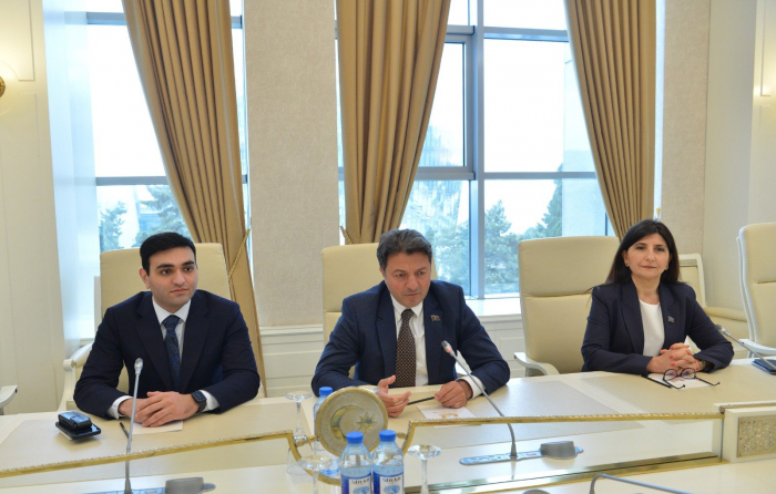   Aserbaidschanisches Parlament ist Gastgeber eines Treffens mit dem europäischen Abgeordneten  