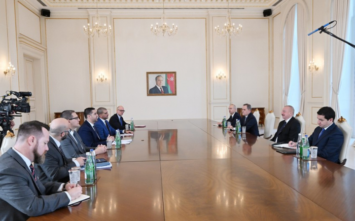   Präsident empfing den amtierenden Vorsitzenden der OSZE   - FOTOS    