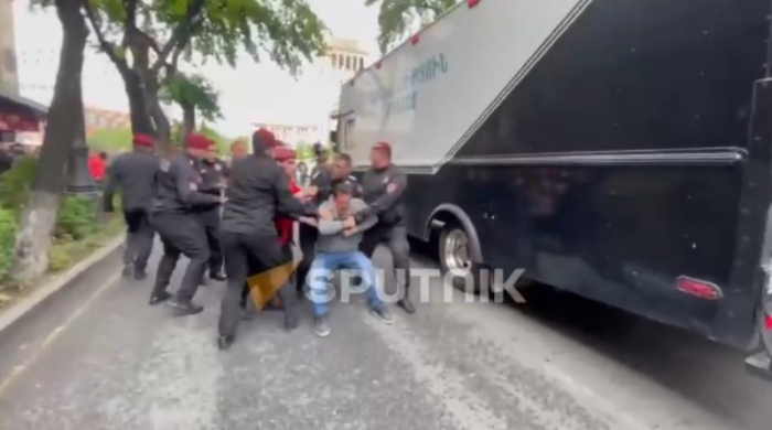 Armenian police detain 38 opposition activists