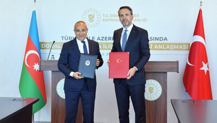 Azerbaijan, Türkiye sign extensive gas deal