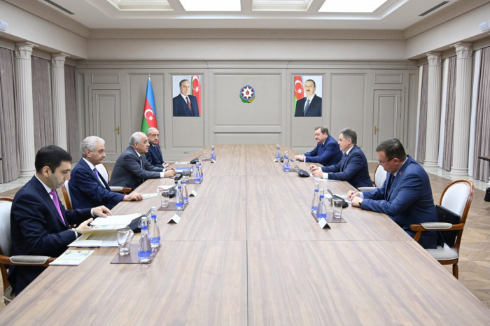 Azerbaijani PM holds discussions with Belarusian Deputy PM