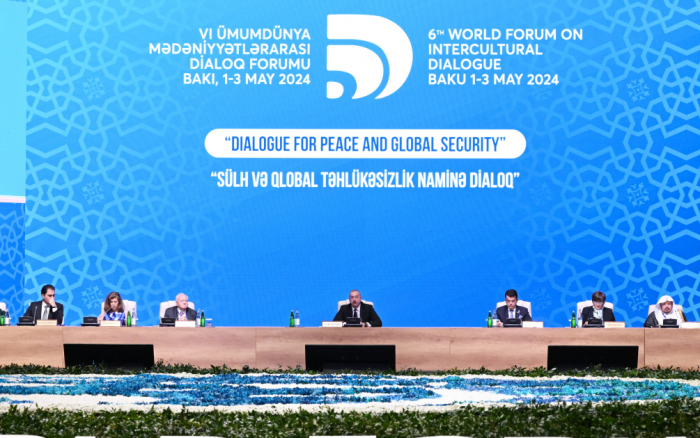  President Ilham Aliyev attends 6th World Forum on Intercultural Dialogue in Baku  