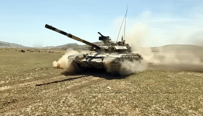   Azerbaijani army’s tank units hold intensive combat training sessions -   VIDEO    