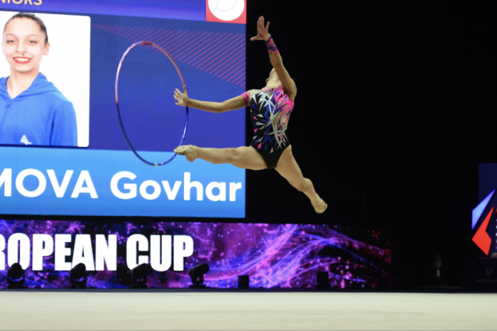 Azerbaijani gymnast secures silver medal in European Cup