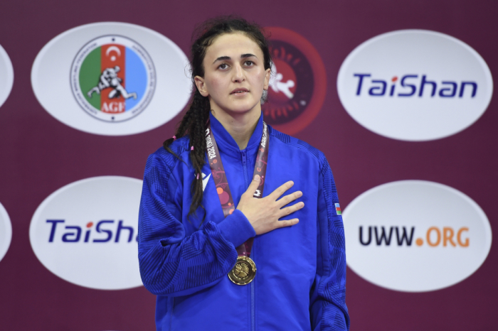 Azerbaijani female wrestler becomes European champion
