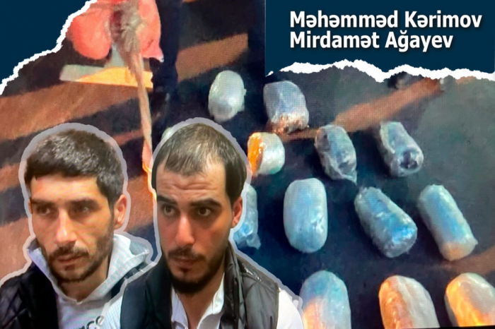 İran vətəndaşı tərəfindən narkokuryerliyə cəlb olunanlar saxlanılıblar