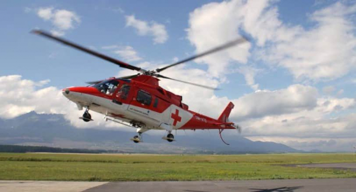    Slovakiyada helikopter qəzası:    Yaralanan var      