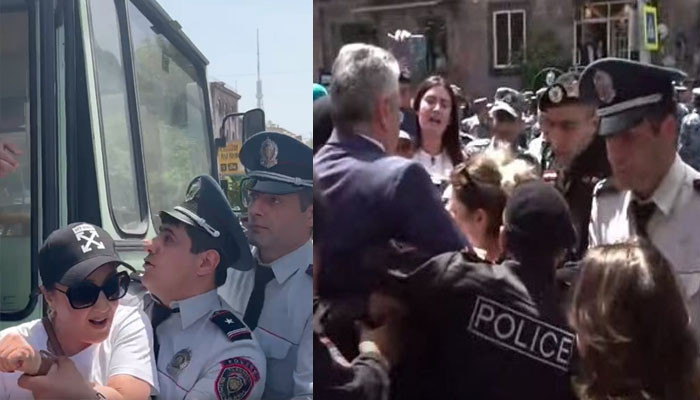    Ermənistan polisi "Həlqə" əməliyyatı keçirir:    31 etirazçı saxlanıldı      