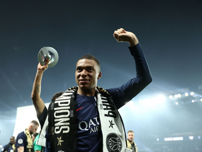 Mbappé élu meilleur joueur de Ligue 1 pour la cinquième fois de sa carrière