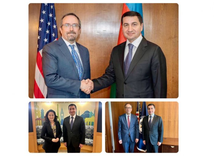   Hikmet Hajiyev meets with US government officials  
