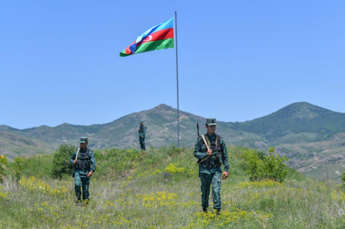   Aserbaidschan sichert hochrangigen Grenzschutz in befreiten Dörfern von Gazach  