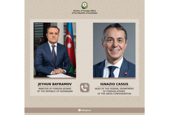 Azerbaijani, Swiss FMs hold phone talk