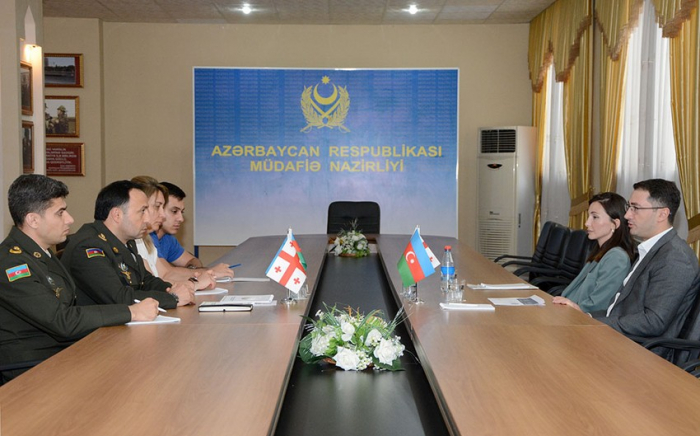 Azerbaijan, Georgia exchange mutual experience in military information