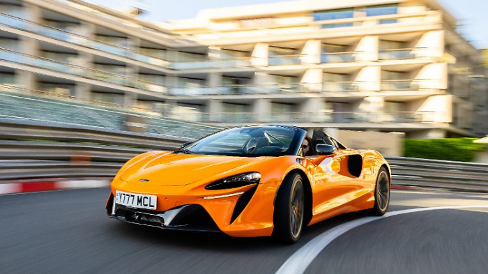   Supersportler McLaren Artura Spider - Stürmer macht Sturm  