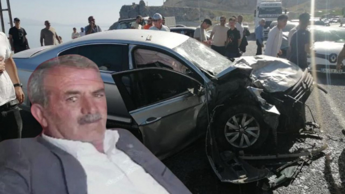 AKP-li bələdiyyə sədri yol qəzasında öldü