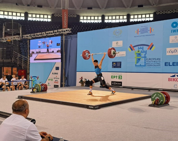 Azerbaijani weightlifter wins European Championship