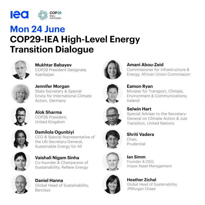   London to host 2nd COP29-IEA high-level dialogue  