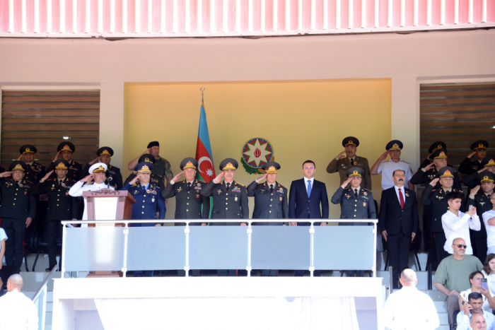   Das nach Heydar Aliyev benannte Militärinstitut veranstaltet eine weitere Abschlussfeier  