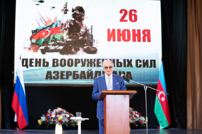  En Moscú se celebra el Día de las Fuerzas Armadas de la República de Azerbaiyán 