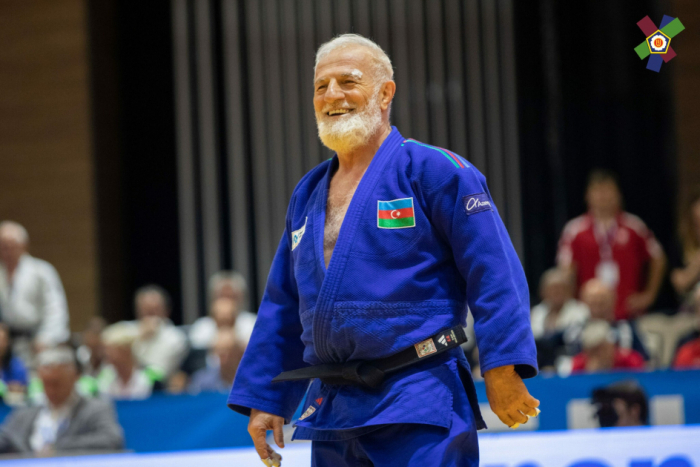 Azerbaijani veteran judoka crowned ten-time European champion