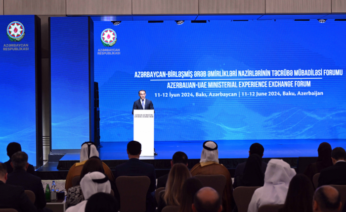 Baku hosts Azerbaijan-UAE Ministerial Experience Exchange Forum