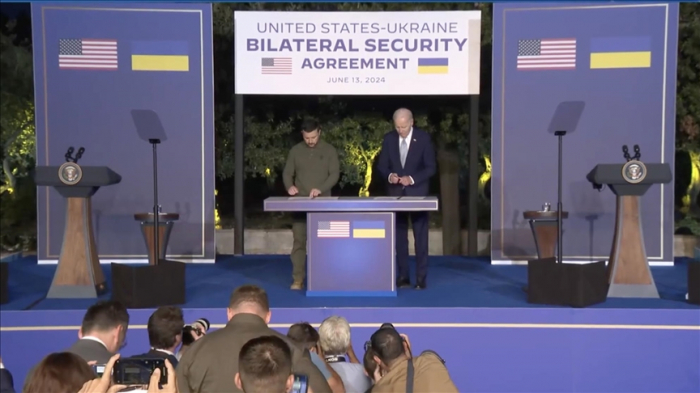 Biden, Zelenskyy inch toward NATO with 10-year defense agreement