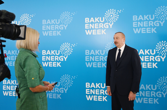   President Ilham Aliyev’s interview broadcast on Euronews channel  