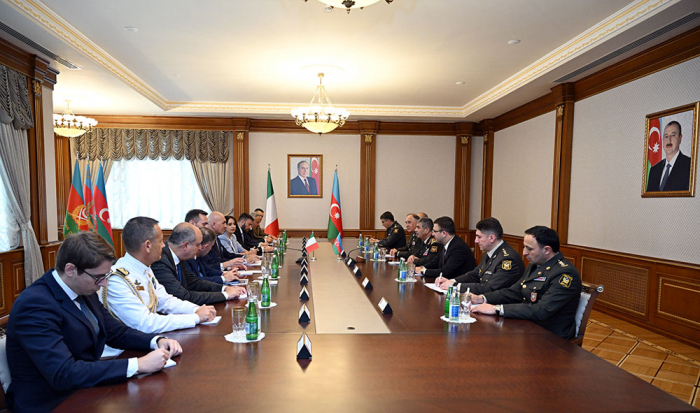   Azerbaijan, Italy discuss prospects for development of military-technical cooperation  