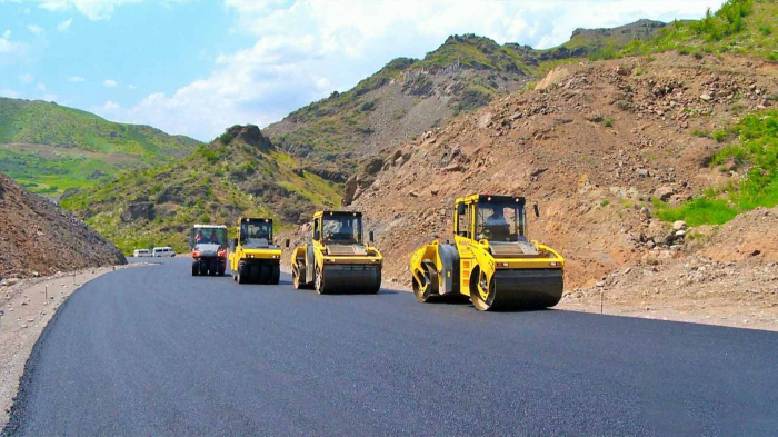    Qarabağda 7 yolun tikinti işlərinə start verildi   