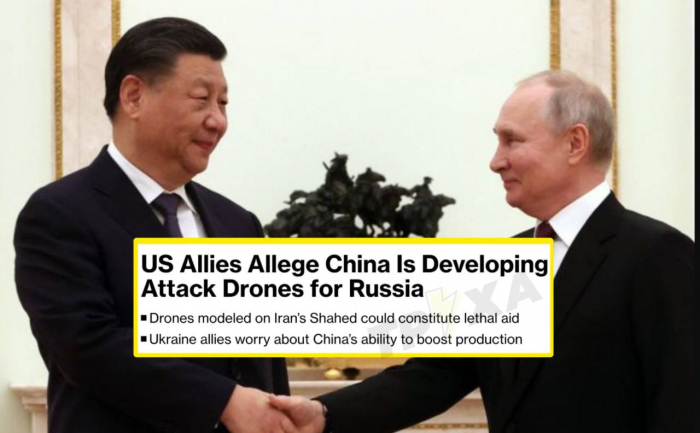       Çin Rusiya üçün hücum dronları hazırlayır    - "Bloomberg"   