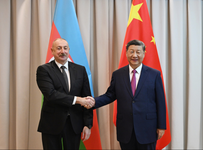   Le président Ilham Aliyev s