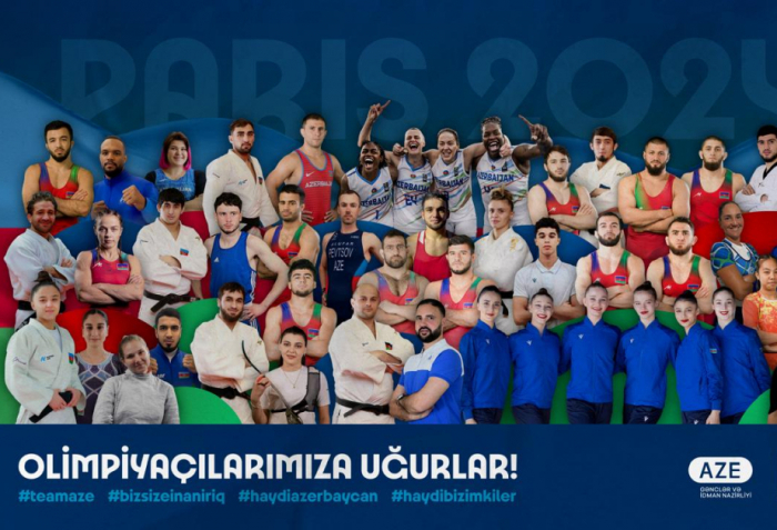 Paris 2024: Ministry of Youth and Sports unveils poster of Azerbaijan Olympic Team