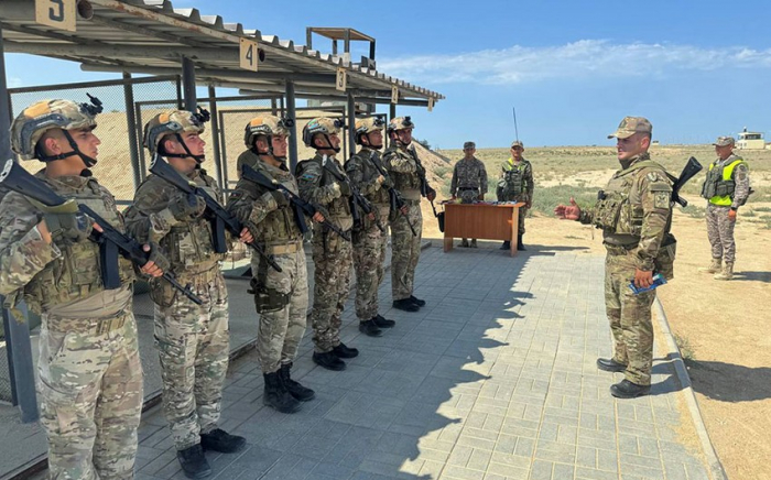  Aserbaidschanische Soldaten haben die Aufgabe erfüllt, die staatlichen Waffen in einen kampfbereiten Zustand zu versetzen - FOTOS