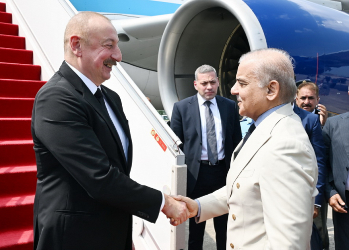  El Presidente de Azerbaiyán está de visita en Pakistán 